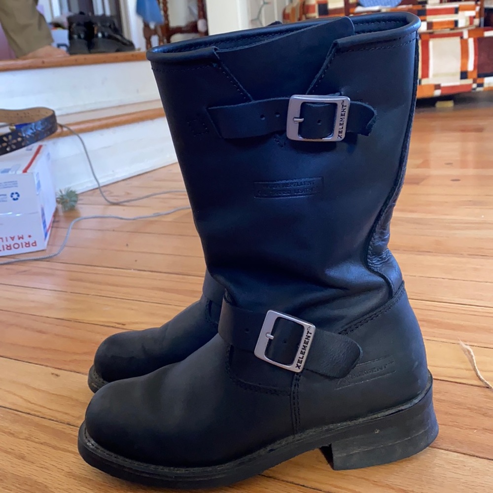 X Element women’s motorcycle boots barely worn